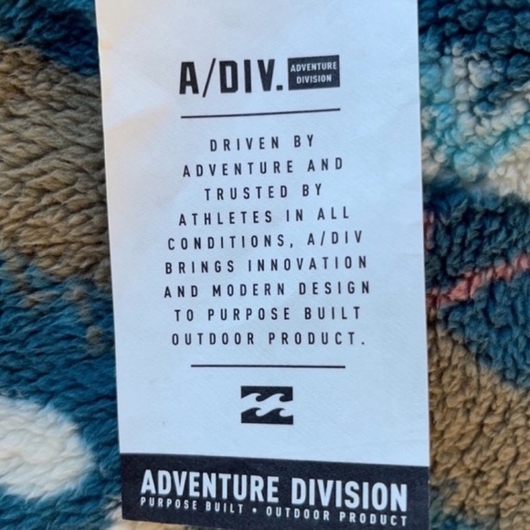 🌴🔆BILLABONG- SWITCH BACK JACKET FLEECE JACKET SWEATER PULL OVER🔆🌴 - Picture 6 of 10